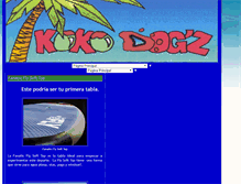 Tablet Screenshot of kokodogz.com